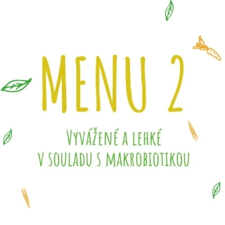 ČTVRTEK - Menu 2: Zeleninová směs s tempehem, rýžové těstoviny (6,9)